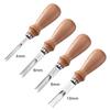 1 buc. Bevelator de margine practic pentru prelucrarea pielii, scobit, teșit, tăiat, DIY, lucrat manual, tăiere manuală, unelte pentru prelucrarea pielii
