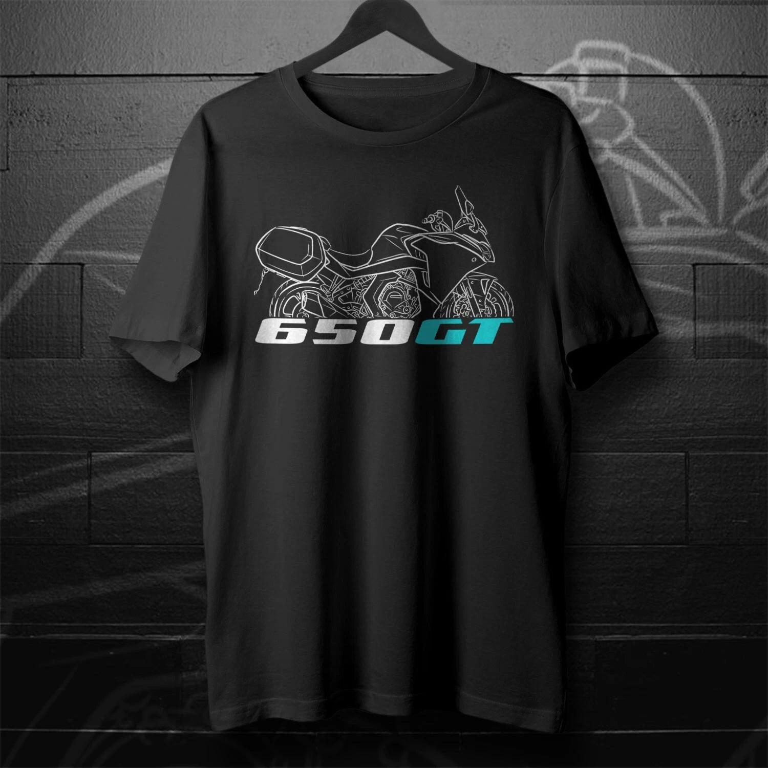 Для фанатов CFMoto 650GT 2019-2024 - Мотоциклетная футболка L