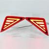 Car LED 12V Rear Bumper Fog Lamps For Toyota CHR C-HR 2016 2017 2018 Brake Light Turn Signal Backup Reflector Lamp Taillight