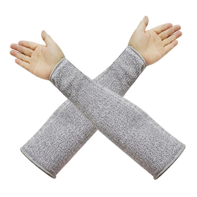 HPPE Level 5 Cut-Resistant Long Sleeve Arm Guards Gloves