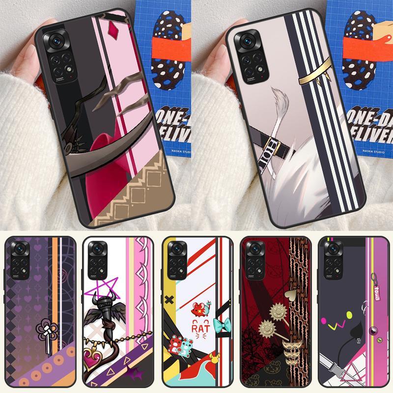 Anime Hololive Case For Xiaomi Redmi Note 13 12 Pro 14 11 9 10 9S 10S 11S 12S Redmi 14C 13C 10C 12C Cover