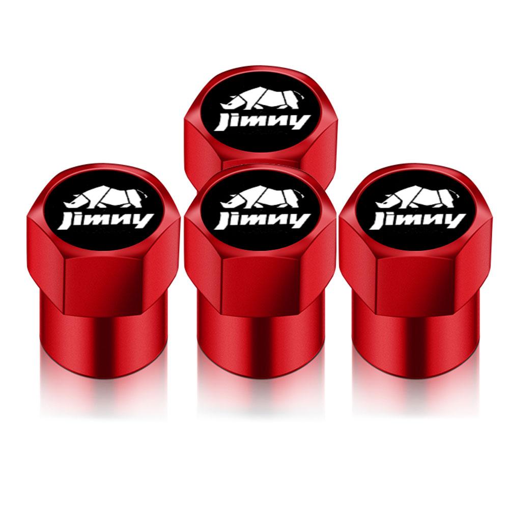 4PCS Universal DIY Car Wheel Tire Air Valve Caps Stem Car Stickers For Cars Motor Auto Accessories Decor Gift ,For Jimny