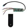 Electric Scooter Dashboard Set Metal Digital Waterproof Dashboard Replacement with Cover for M365 PRO2