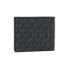 MICHAEL KORS Coated Canvas Wallet Mens Blue 36H1LGFF1B-ADMIRAL