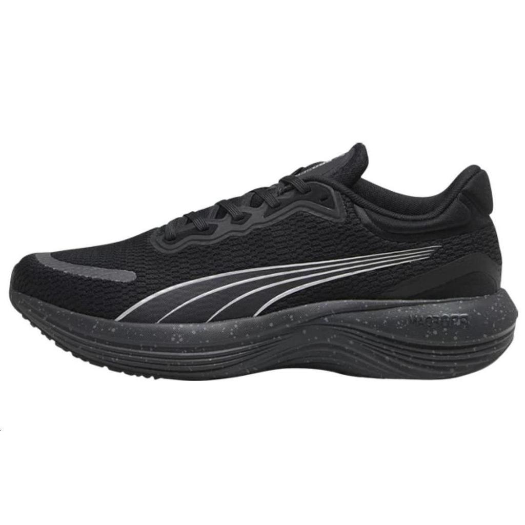 Puma Scend Pro Schwarz Silber Unisex Sneaker Cool-Dunkelgrau 378776-07