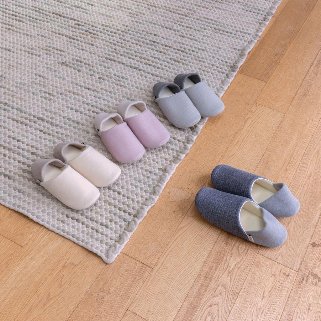 Any Sizes [Live Heart] Slippers, Gray, 23-24.5cm