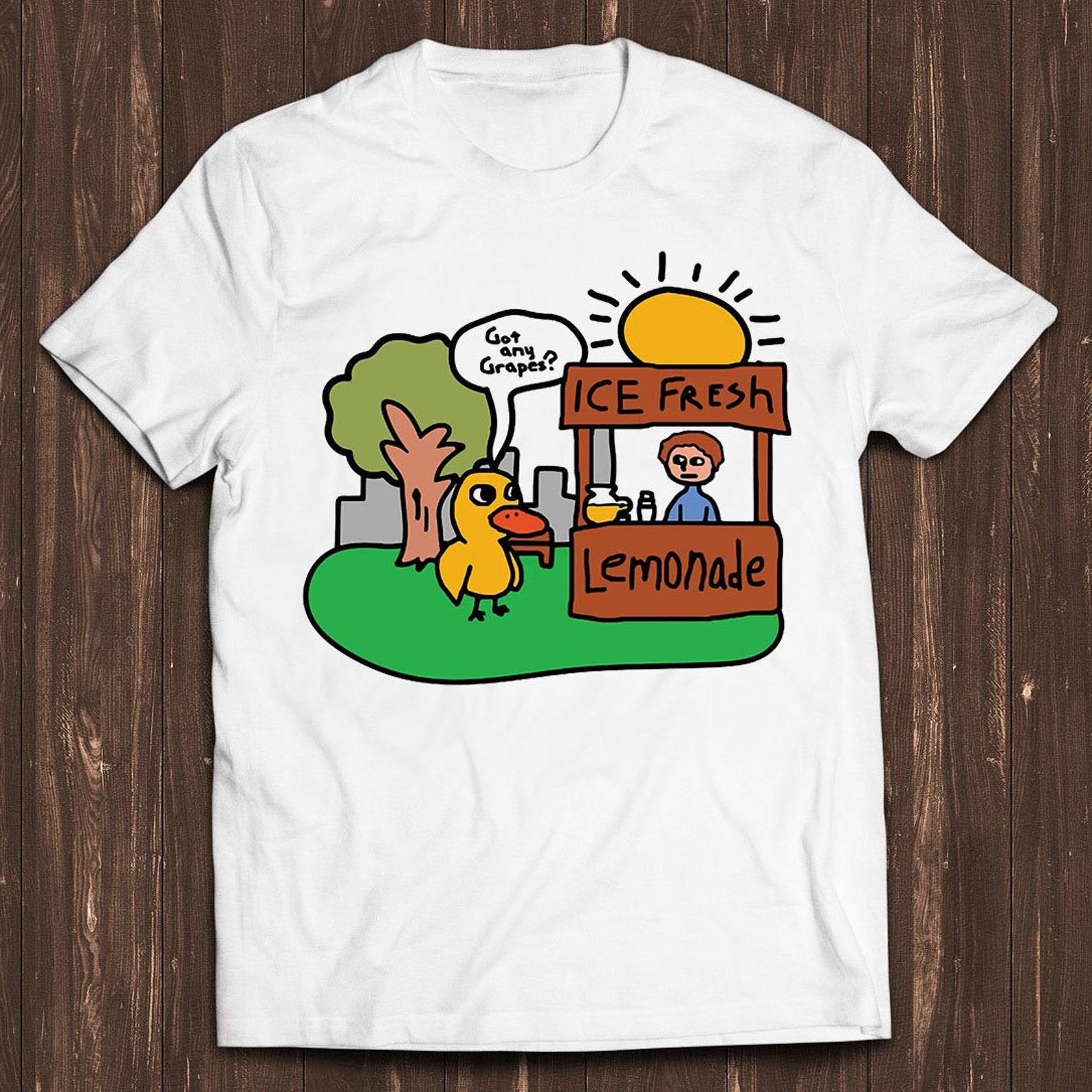 Got Any Grapes Lemonade Funny Memes Jokes Duck Song Humor Kids Funny Gamer Meme Music Gift Tee T Shirt C1597 S