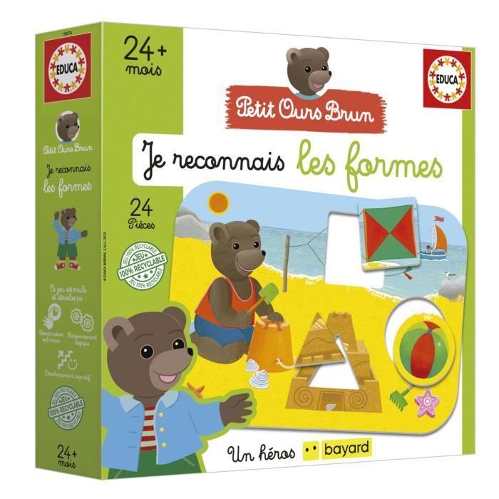 Learning Game - EDUCA - I Recognize Shapes - Little Brown Bear