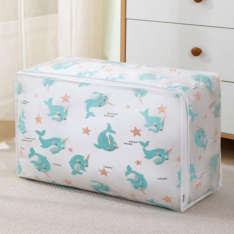 Large Capacity Cotton Quilt and Clothes Storage Bag for Students