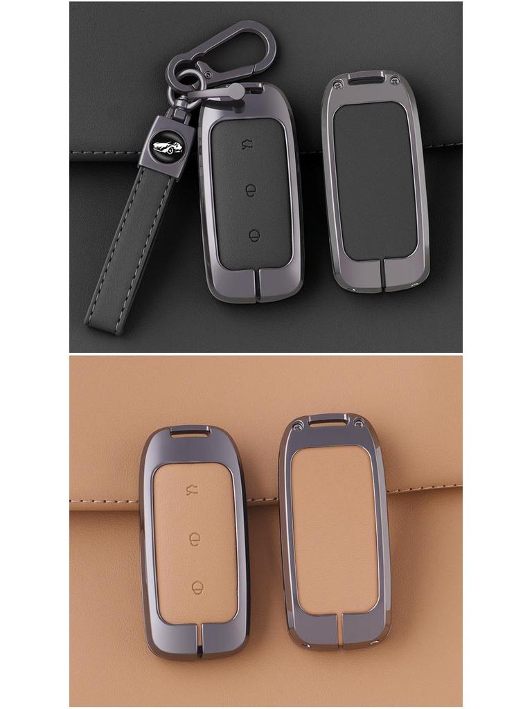 Kvalitní kožené pouzdro na klíče z legované kůže pro Geely Galaxy L7 - Unisex design