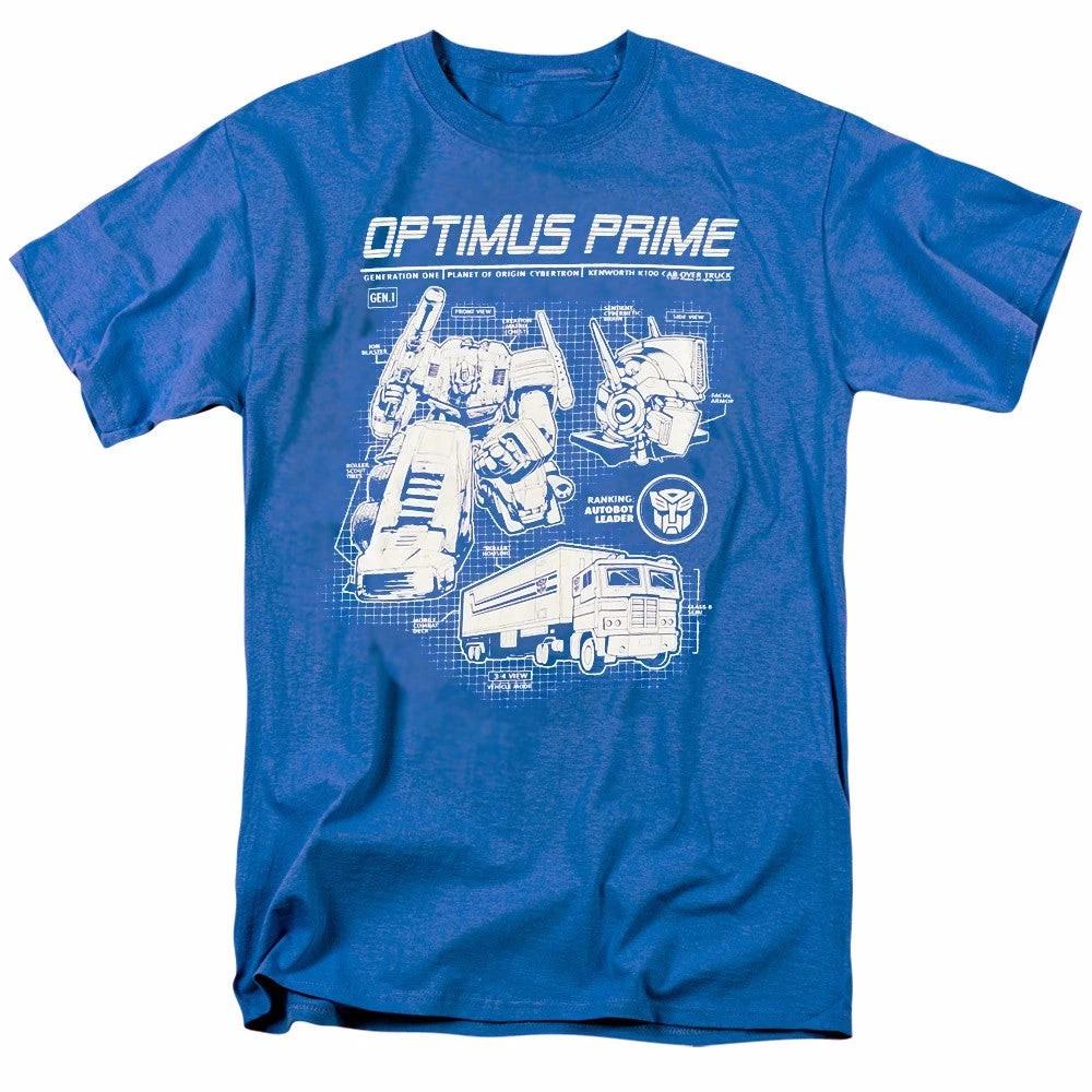 Transformers Optimus Prime Tech Specs Children s T-shirt 100