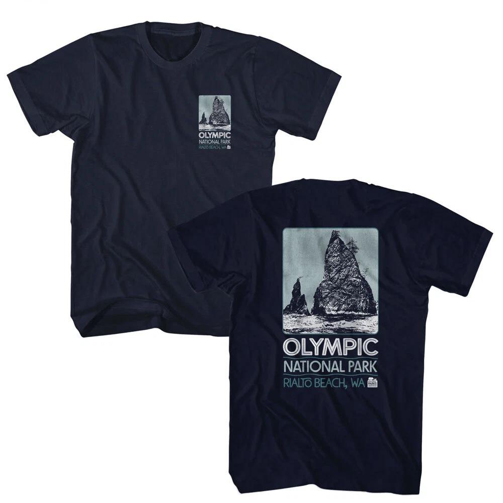 United States Rialto Beach Washington Olympic National Parks Men s T Shirt 2XL
