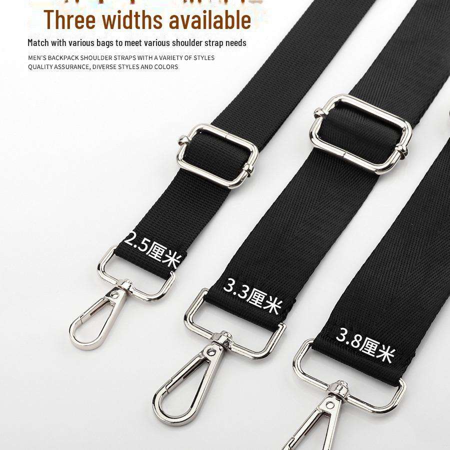 Men's Single Shoulder Computer Bag with Adjustable Nylon Strap