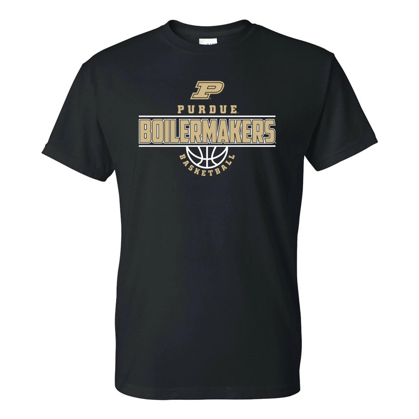 Purdue Boilermakers Basketball Peak Short Sleeve T-Shirt - Black 2XL