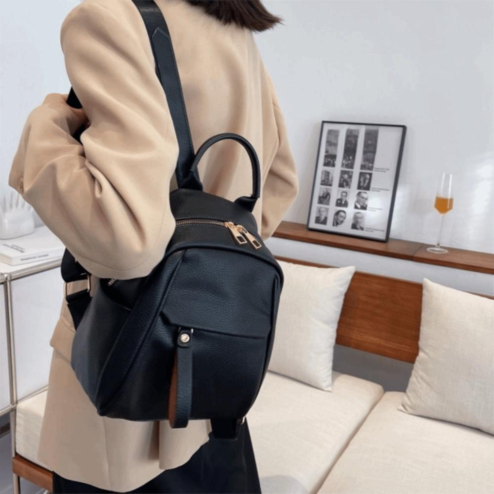 Soft Women Backpack Multifunction Casual Handbag Lightweight Travel Bags  Students