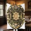 1pc Medieval William Morris Rabbit Design blanket, al season lightweigh Poster blanket home office outdoor nap multifunc Poster blanketional blanket