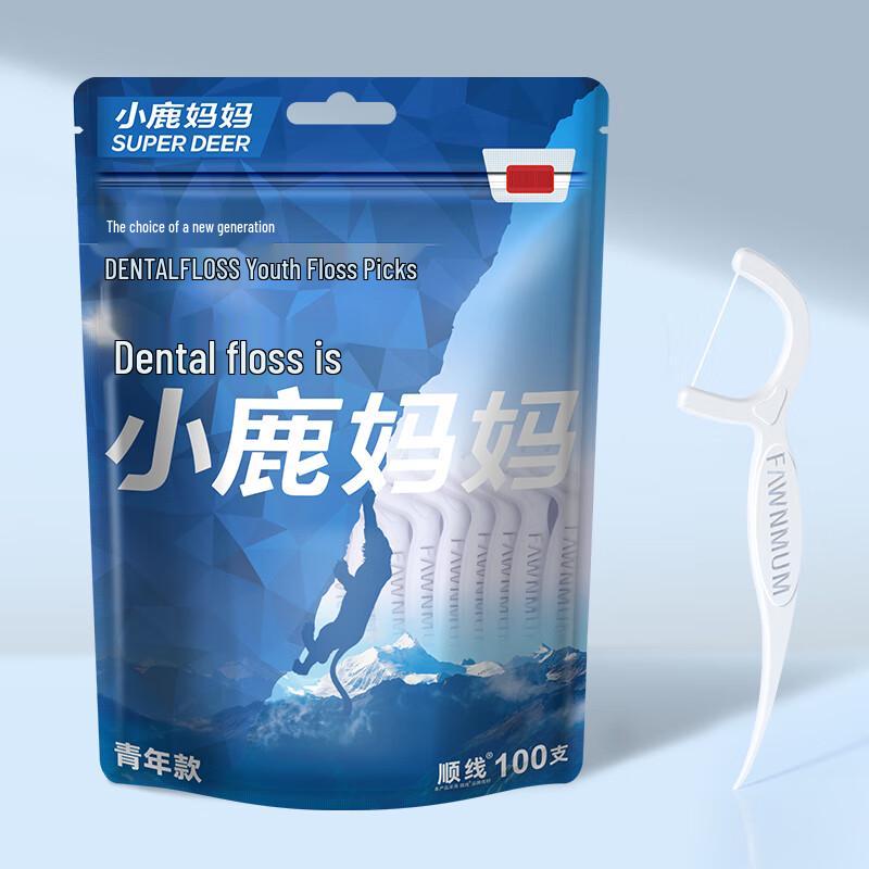 Mom's Deer Ultra-Fine Dental Floss Picks