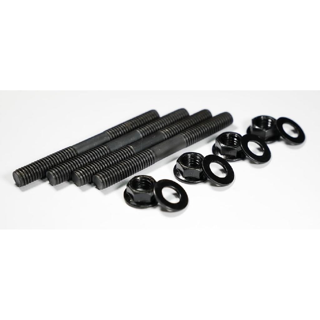 JMCHstore High Performance Cylinder Head Studs Kit for Predator 212 Non hemi Coleman CT200U BT200X Mini Bike, KT196 Go Kart Baja Hisun Tillotson
