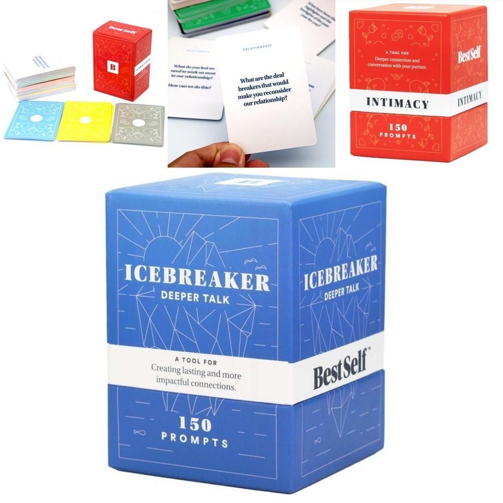 Bestself Intimacy Deck 150 Cards For Couples Board Game English Strategy