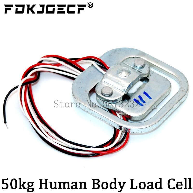 Load Cell 1KG 5KG 10KG 20KG HX711 AD Module Weight Sensor Electronic Scale Aluminum Alloy Weighing Pressure Sensor For Arduino
