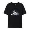 Cat Design Life Is Better with a Cat Tops Shirts Birthday T-Shirt Ostern Day Family Print Cotton Men T-shirts