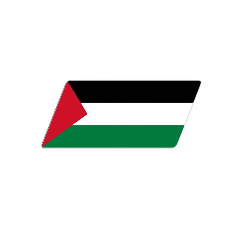 3D Epoxy Car Styling Body Trunk Decor Sticker with Bangladesh Kurdistan Israel Brazil Palestine Poland France Flag Emblem