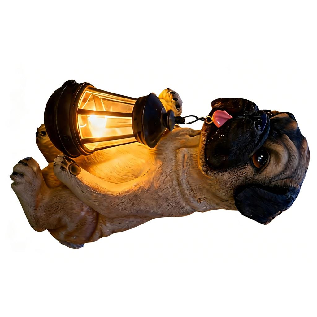Automatic Sun Light Modeled As Lovely Puppy Great For Gift And Landscape Improvement