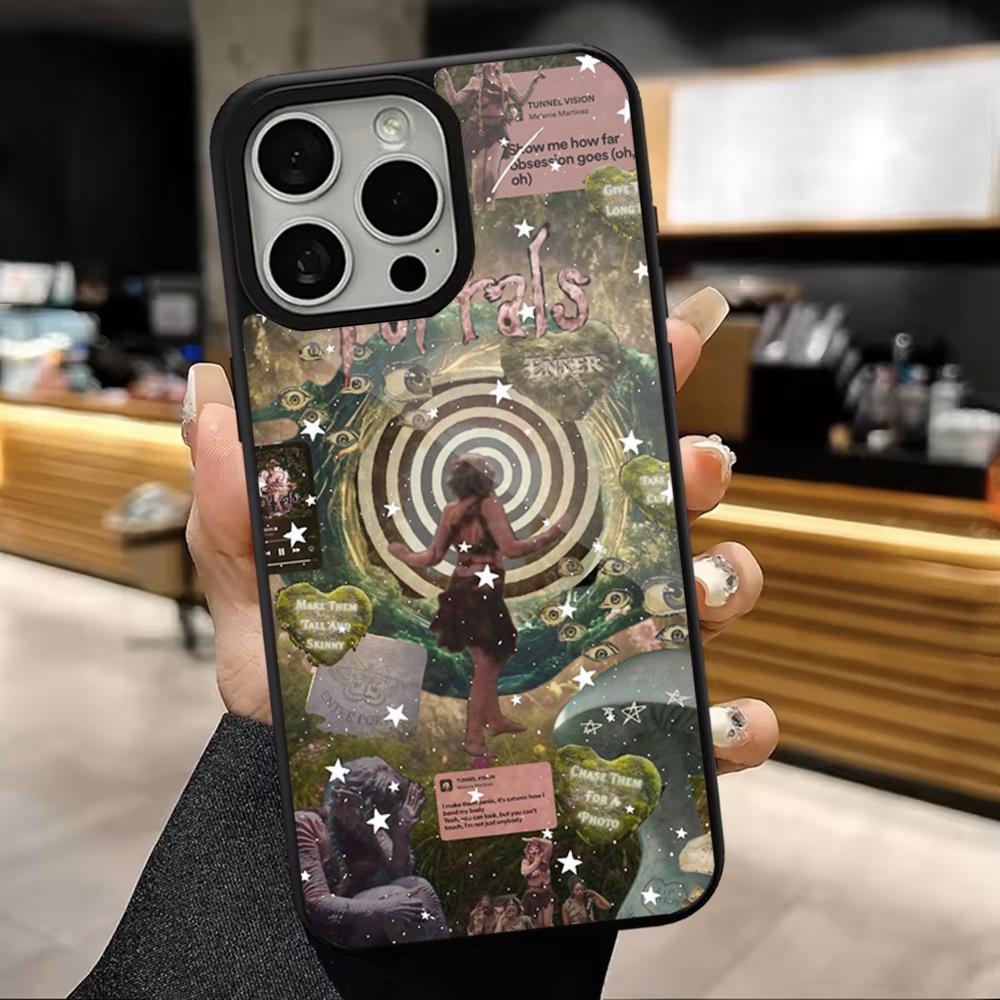 M-Melanie M-Martinez Singer Phone Case  For iPhone 16,15,14,13,12,11,Pro,Max,Plus,Mini,Magsafe,Magnetic Wireless Charging Case