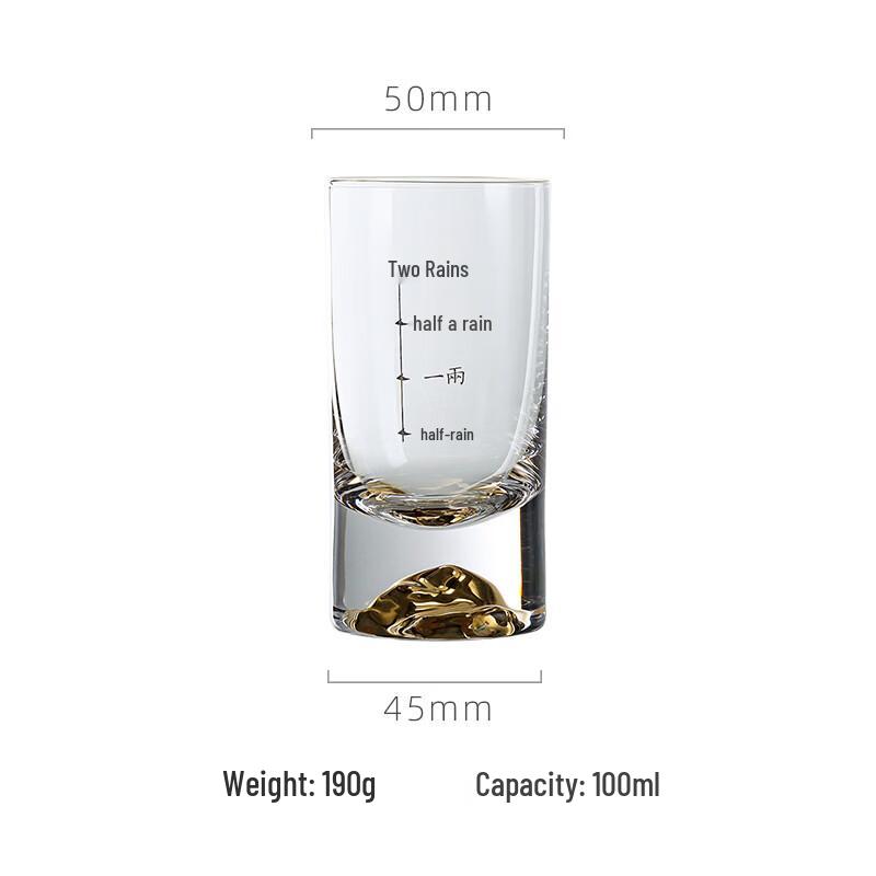 Crystal Glass Baijiu Liquor Cup