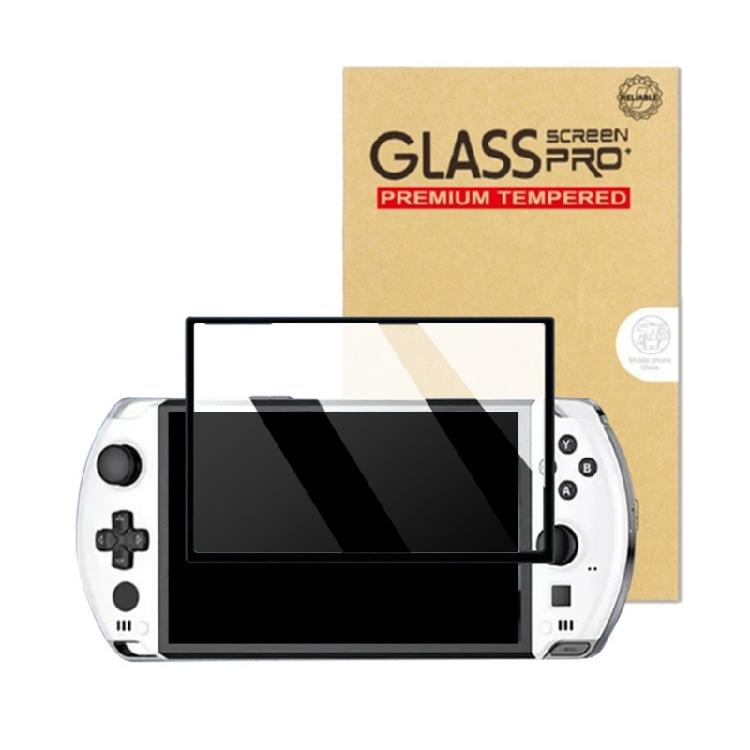 Scratch Resistant 9H Tempered Glass Shield Film for Win 4 Handheld Gaming Device Featuring Smooth Touching Experience