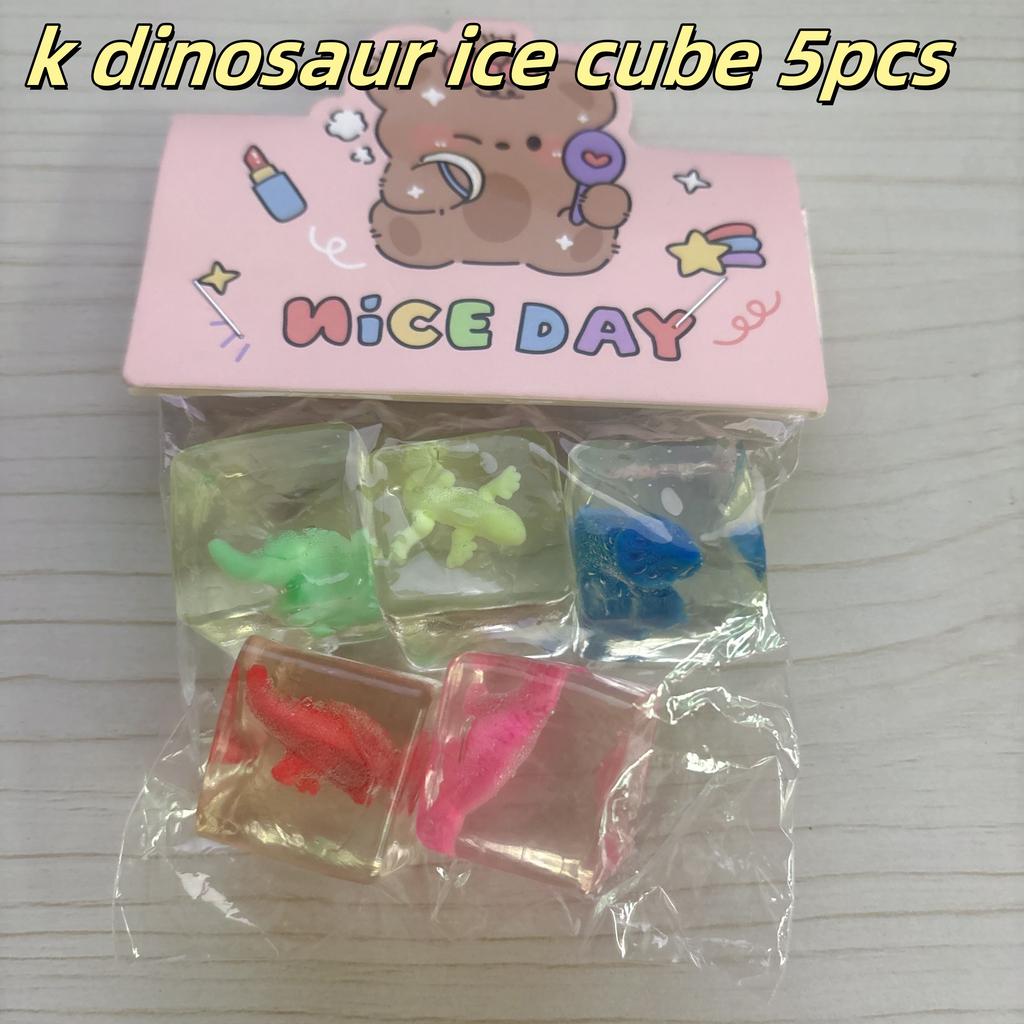 Jucărie Fidget Jucării Mini Squishy Cub de Gheață Mochi Mingie Anti-stres Jucărie Kawaii Cub Transparent lăbuță de pisică pește Jucărie de Strâns pentru Ameliorarea Stresului