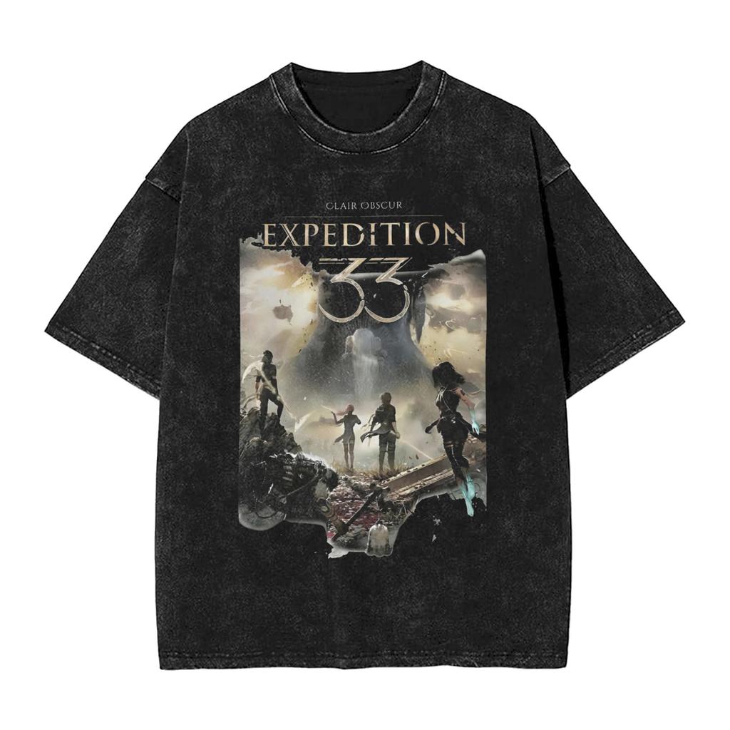 Washed T-Shirt Men  Aesthetic Casual T-Shirts Summer Breathable Harajuku Tees Design Oversized Tops