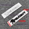 Emblema Lettere Logo Auto in ABS Adesivo Originale per Portellone Posteriore per Peugeot 3008 308 2008 208 408 4008 5008 307 508 206 207 301 RCZ