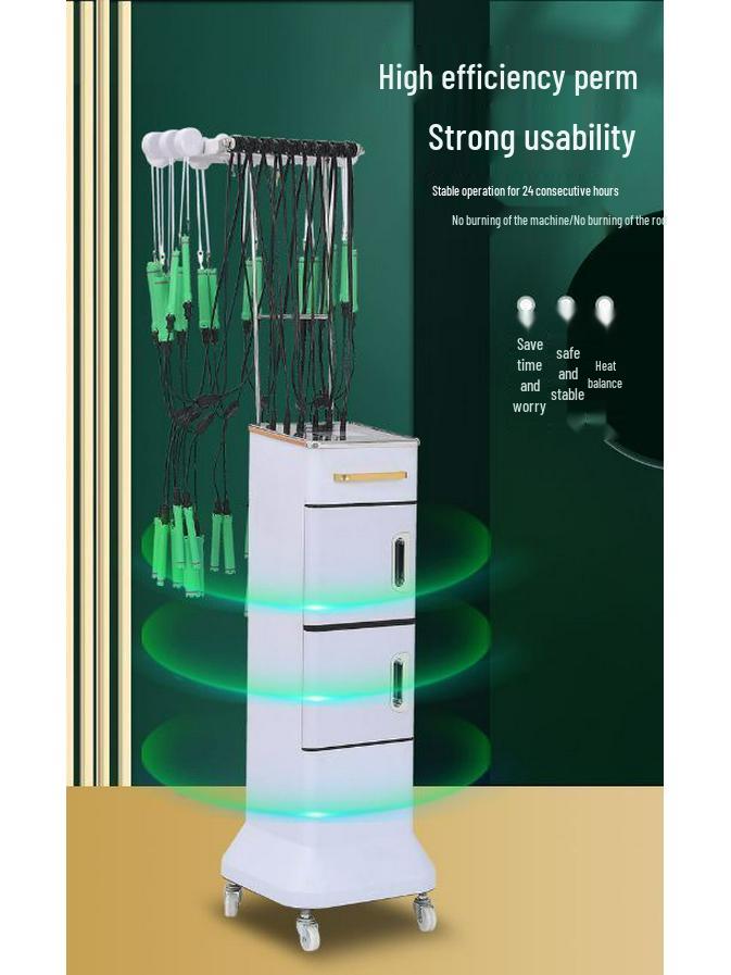 Smart Ceramic Perming Machine with Digital Constant Temperature for Professional Hairdressing