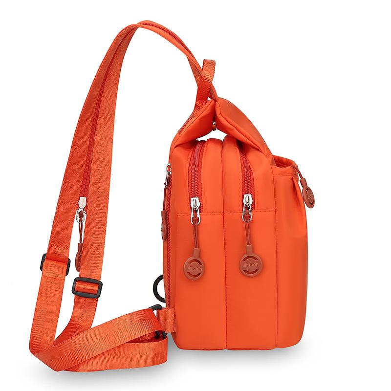 Módní dvouřemenný batoh, Lehká a ležérní taška, Vysoká úroveň vzhledu, Taška přes rameno, Crossbody peněženka