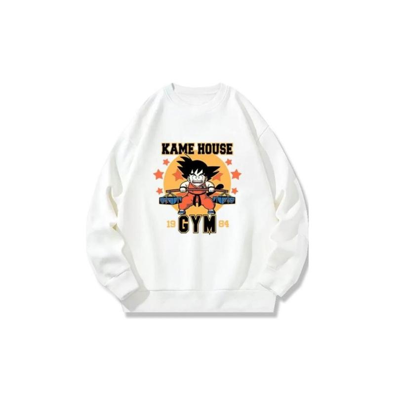 

Dragon Ball Oversized Crew Neck Sweatshirt, 2-Way Stretch Fabric, Flexible Layering & Daily Wear S