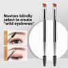 Double Headed Eyelash Perm Lifting Brush Lamination Durable Eyelash Brush Eyebrow Brush Professional Mascara Wands Applicator