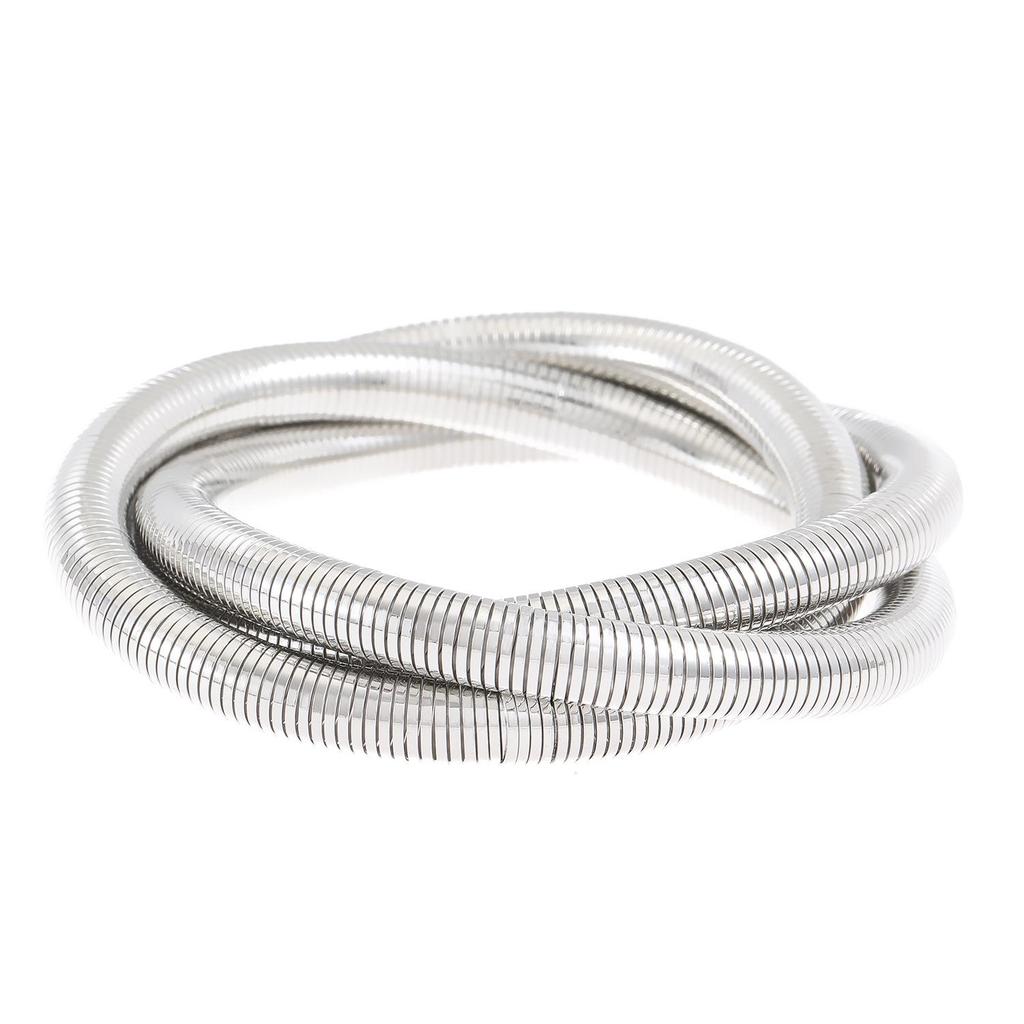 Retro Multi-Layer Elastic Wrap Bracelet with Anti-Knot Design