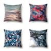 Nordic Modern Abstract Ins Style Polyester Pillow Case Car Decoration Home Printed Waist Cushion Pillow Case