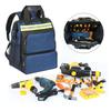 Robuster Doppel-Schulter-Werkzeugrucksack für Elektriker & Elektronikreparatur