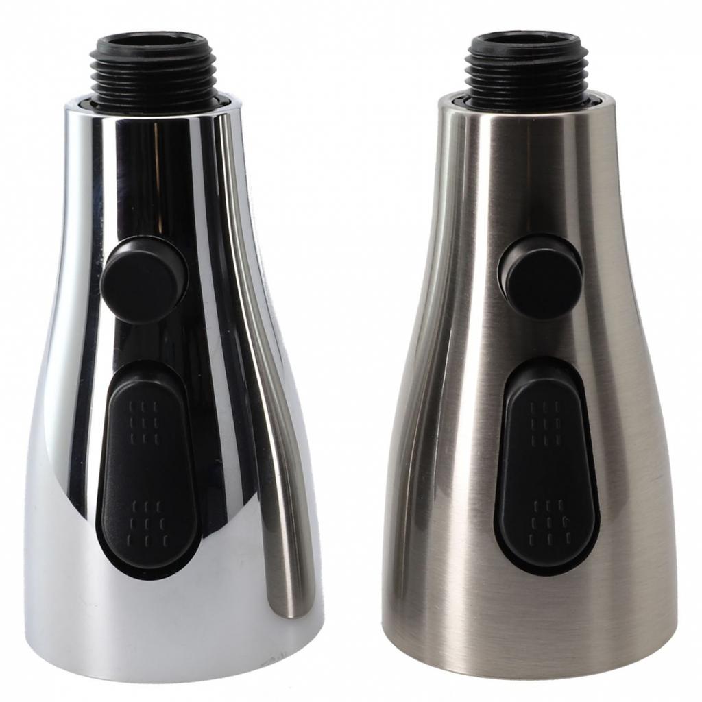 Pull Out Spray Shower Head Setting Kitchen Spare Tap With Brushed Treatment