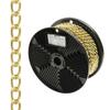 WOLFPACK PROFESSIONAL LINE - Golden Curved Decorative Chain 2.5mm / Roll 20 Meters