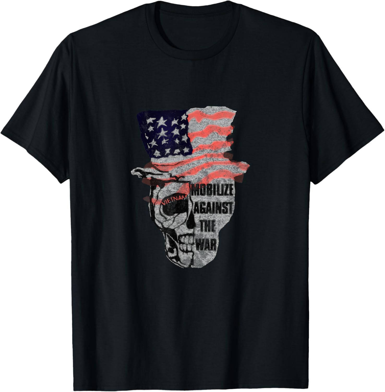 Vintage Anti Vietnam War T-Shirt T-Shirt S разноцветный