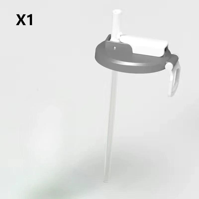 

1pcs Soda Can Lid and Silicone Straw Soda Can Lid Reusable Suitable for Canned Beverages Beer Juice 1pcs with Straws