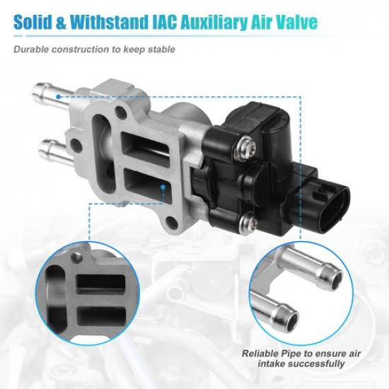 Pack (1) Idle Air Control Valve For Toyota Celica 1.8L 2000-2005