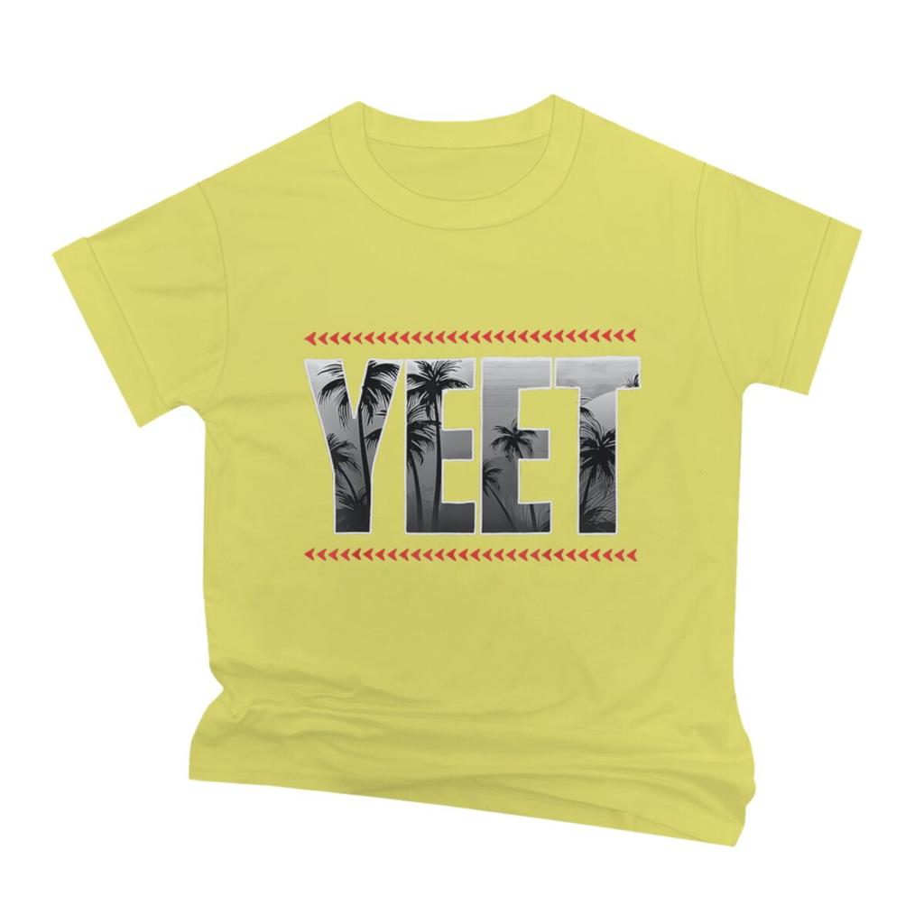 Vintage Yeet Letter Print Tshirts Funny Saying TShirt Mens Casual Short Sleeve Tees Humor Graphic Tops Male Tshirts