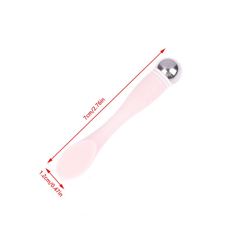 Eye Skin Massager Unbreakable Reduce Puffiness Zinc Alloy Eye Cream Applicator