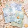 Beautiful Day Embossed Texture Paper: Chunye First Meeting Series, 6 Styles, Choose 2, 25 Vintage Sheets.