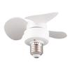 Socket Mini Fan E27 E26 Caliber Silent Screw In Small Fan for Bedroom Living Room Kitchen Office 85‑265V