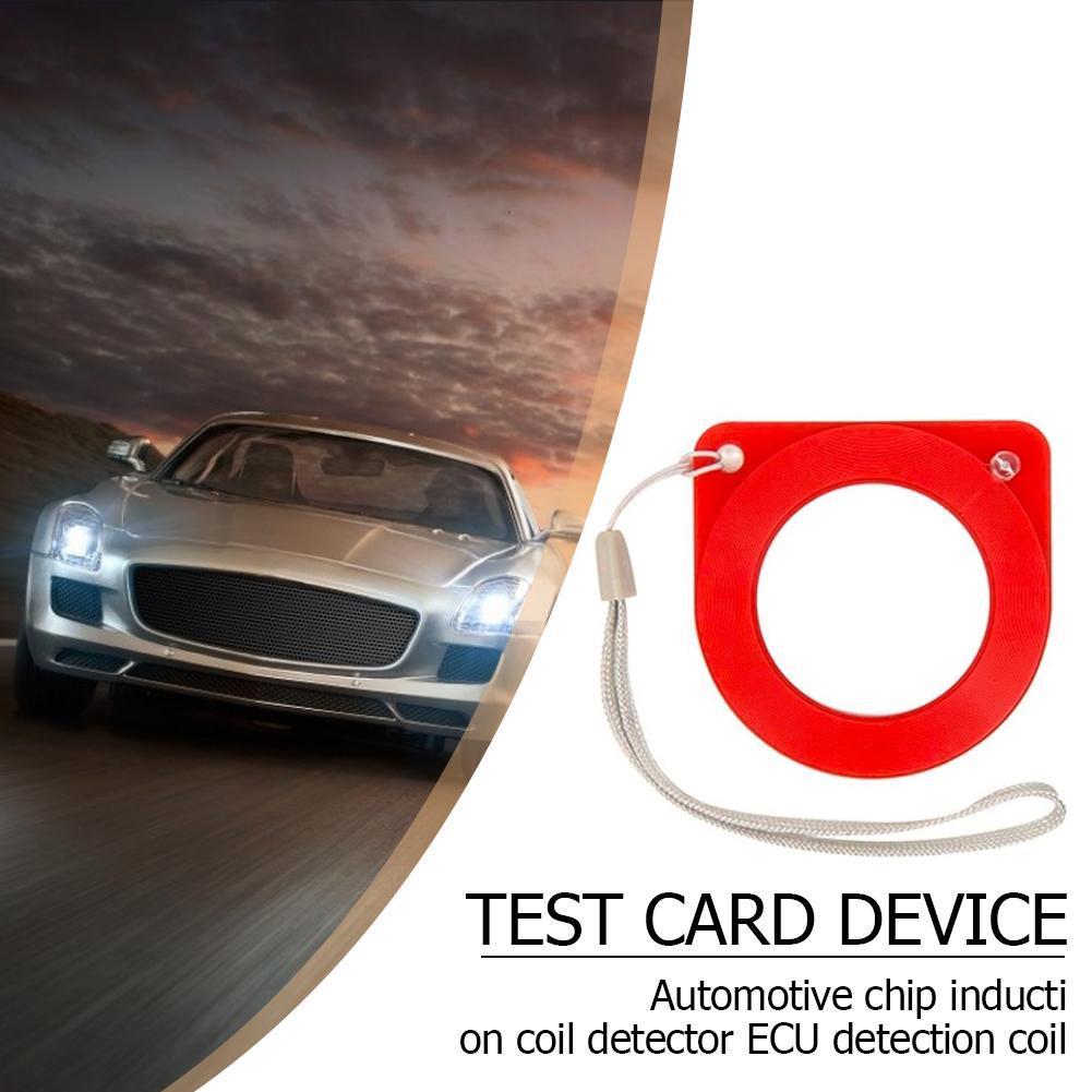 1-10Pc Car Key ECU Test Coil Checker Auto Lock Inspection Loop Automotive Induction Signal Detection Card Diagnostic Repair Tool